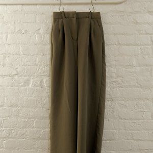 Limited Edition The Effortless Pant, Dark Olive, Size 0